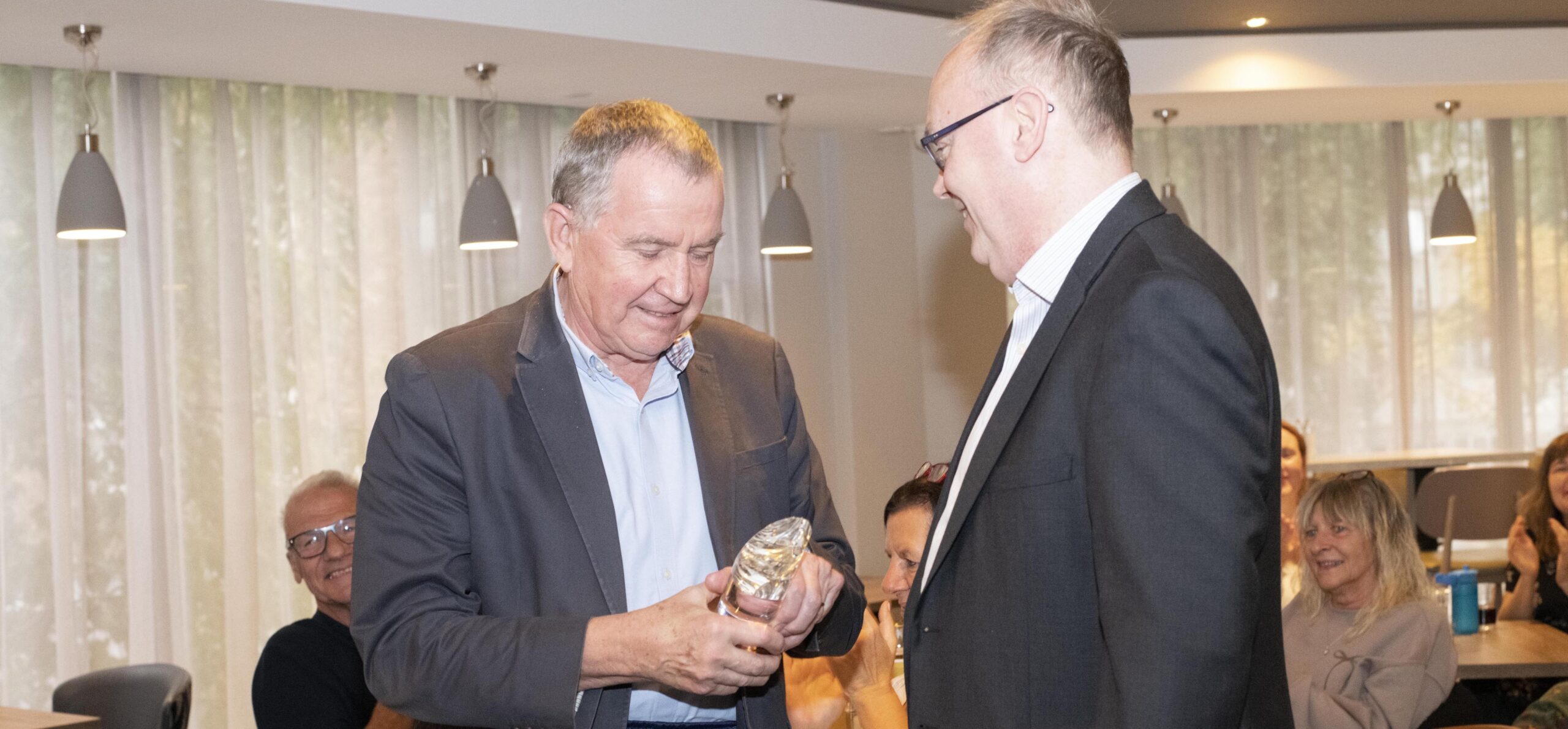 Housing co-operator David Rodgers honoured for service to movement