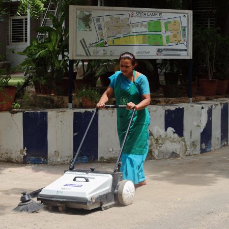 Street cleaner India