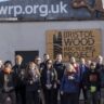 Photo of members of Bristol Wood Recycling Project