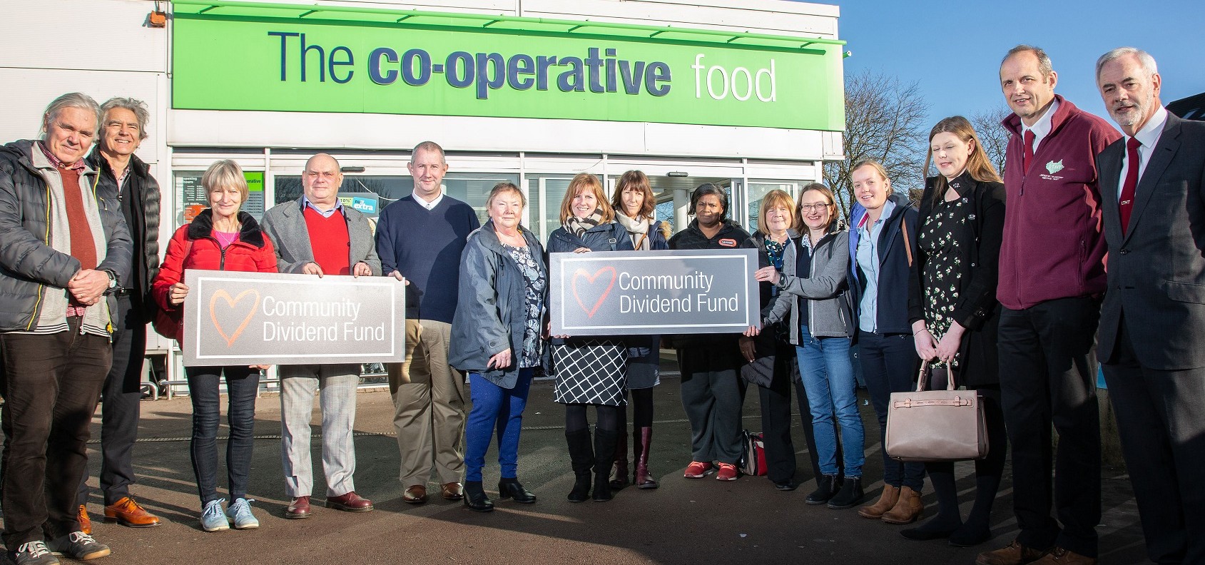 Good causes celebrate as Central England Coop shares out £40,000 Co