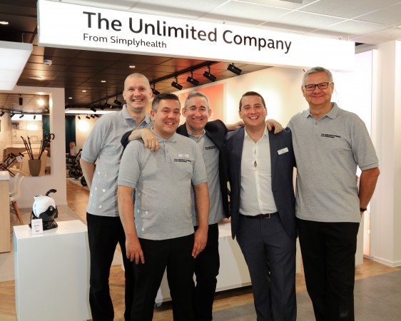 The team at the new mobility shop
