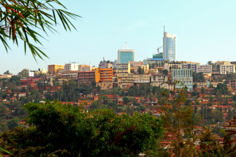 Picture of Kigali, the capital of Rwanda, where the ICA's global conference and general assembly takes place in October