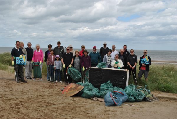 Lincolnshire Co-op staff and members took part in clean up events across the area, including at Huttoft Beach near Chapel St Leonards, as part of the Co-operatives Fortnight.