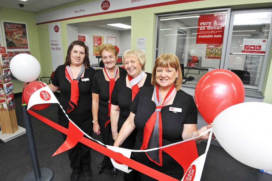 The new post office within Scotmid’s Morden store