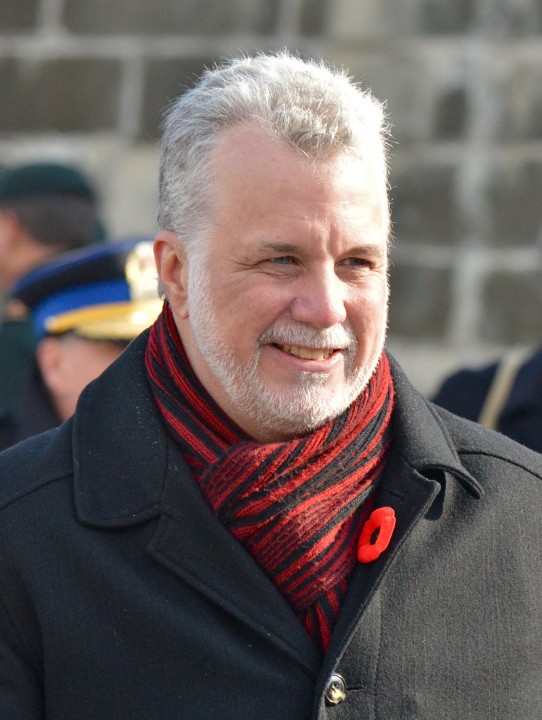 Quebec’s premier, Philippe Couillard