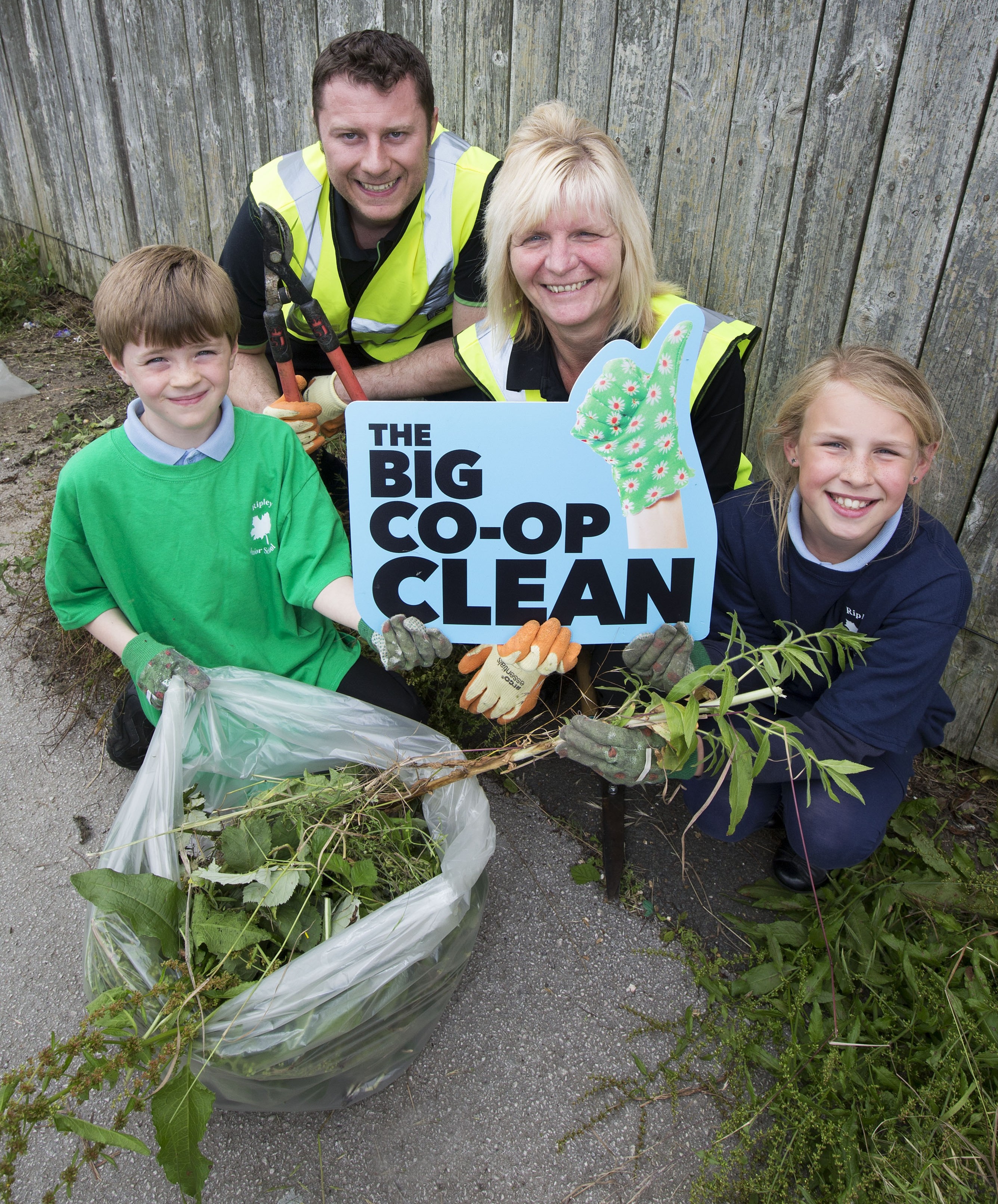 Central England's Big Co-op Clean in Ripley demonstrated how co-ops have working for the benefit of communities in their DNA