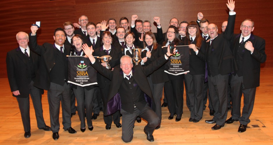 The Co-operative Funeralcare Band won the Scottish Championship for the 32d time this year (image: Linda Cairns / SBBA)