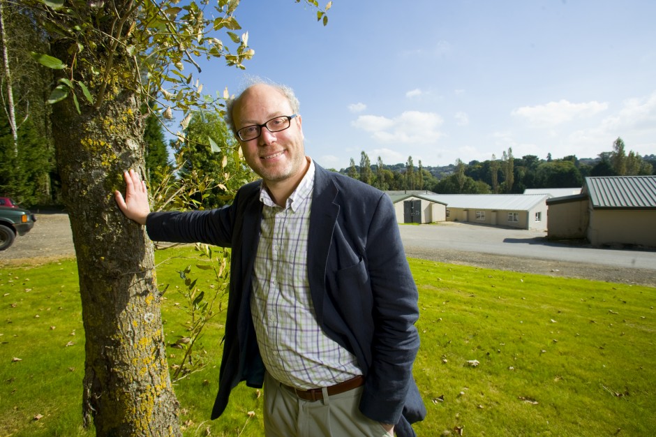 Phone Co-op founder and chief executive Vivian Woodell at the head office in Chipping Norton