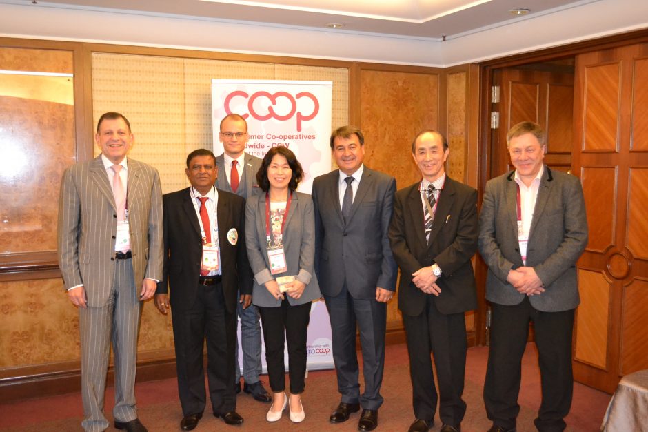 The elected president Peter Stefanov and executive committee from three Alliance regions