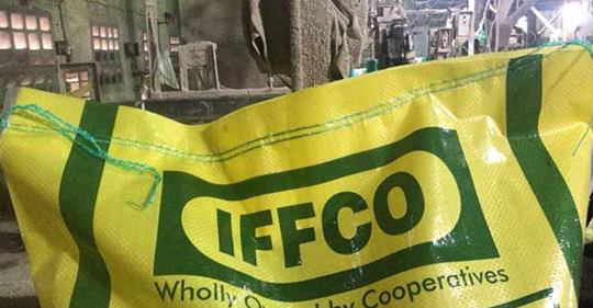 A package of fertiliser from Indian agri-co-op IFFCO